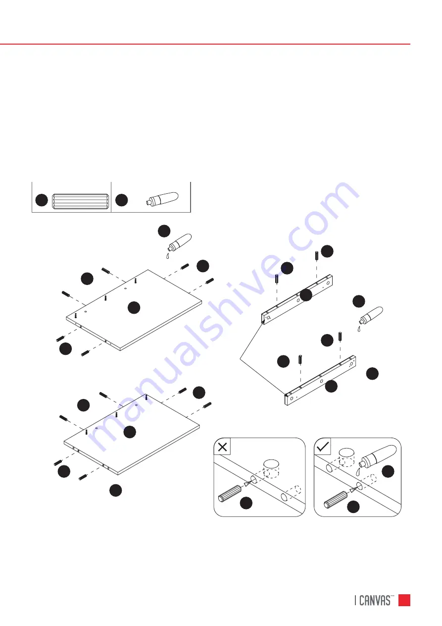 Canvas Abbotsford 064-4015-0 Assembly Instructions Manual Download Page 73