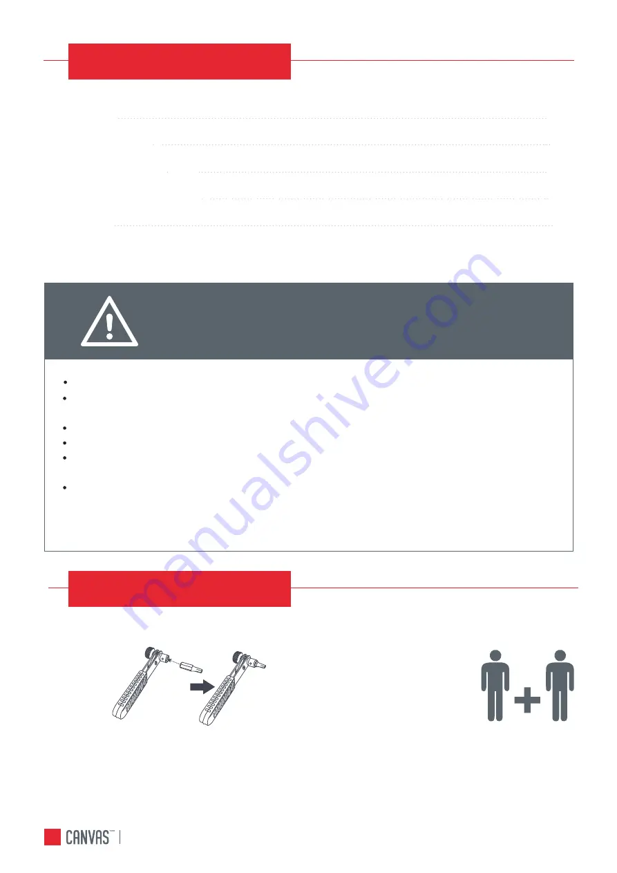 Canvas BALA YD-BALAC Assembly Instructions Manual Download Page 3