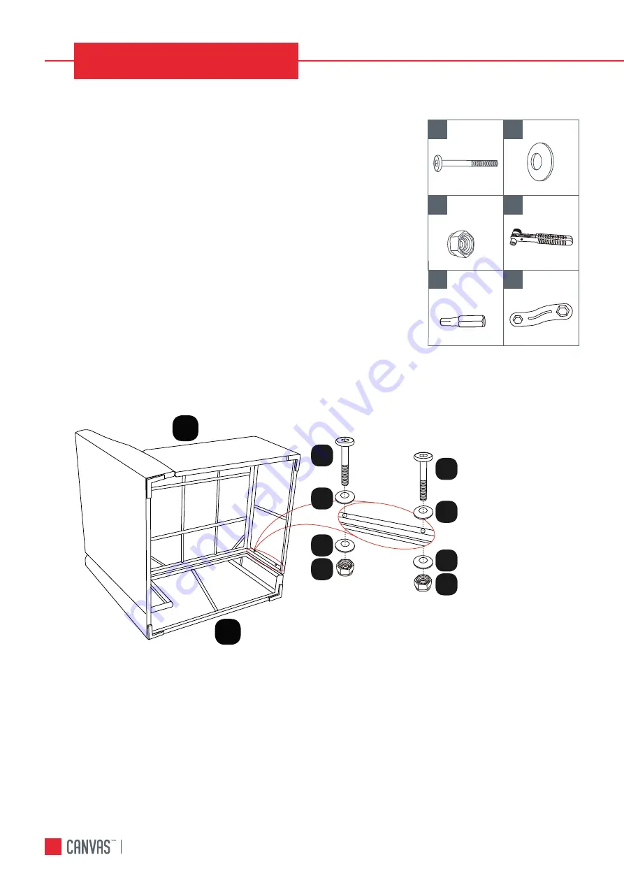 Canvas BALA YD-BALAC Assembly Instructions Manual Download Page 9