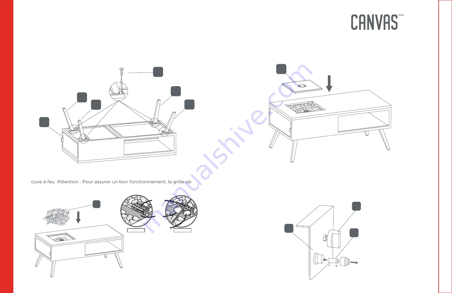 Canvas JENSEN FHWS80031 Assembly Instructions Manual Download Page 27