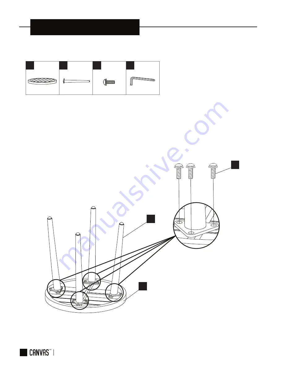 Canvas PELLY 188-0283-0 Assembly Instructions Manual Download Page 9