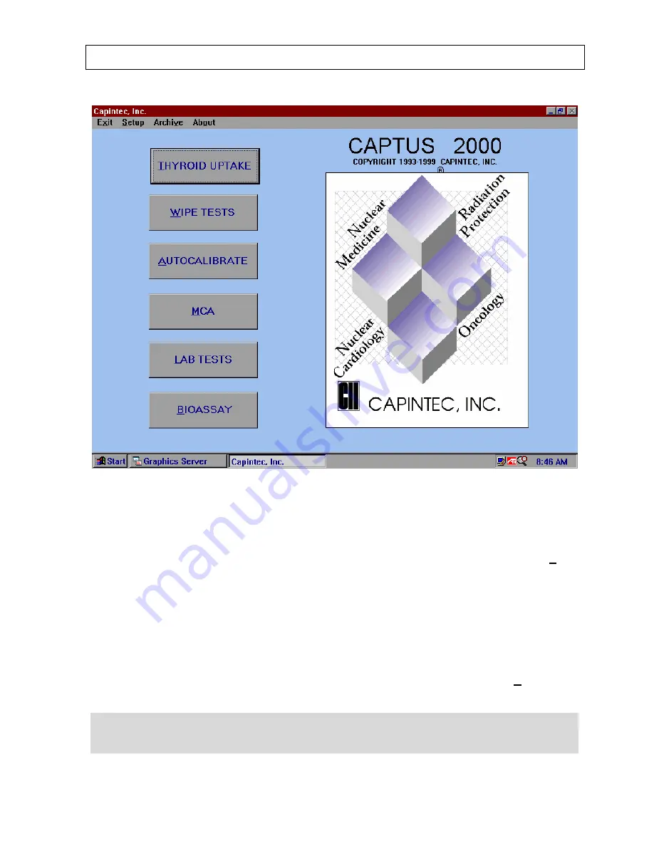 Capintec CAPTUS 2000 Скачать руководство пользователя страница 35