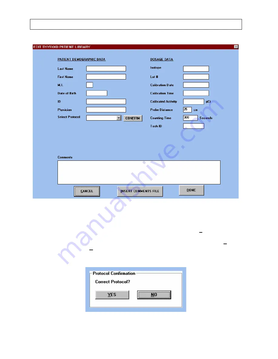 Capintec CAPTUS 2000 Owner'S Manual Download Page 78