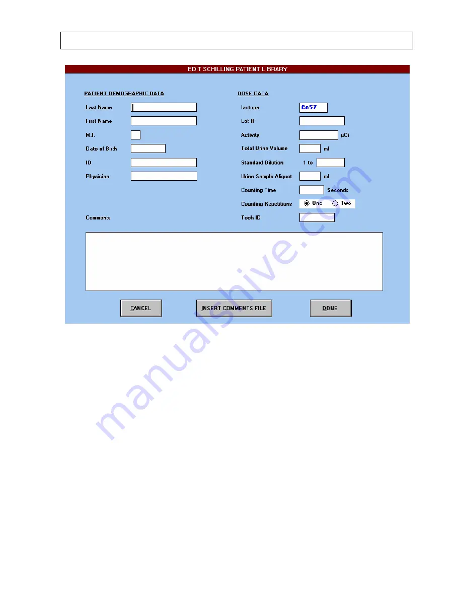 Capintec CAPTUS 2000 Owner'S Manual Download Page 113