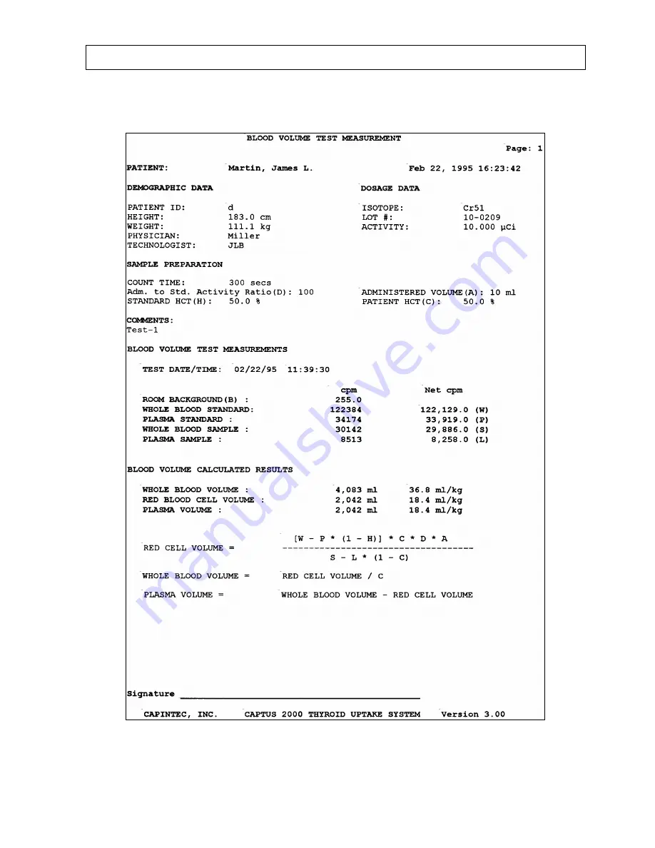 Capintec CAPTUS 2000 Owner'S Manual Download Page 145