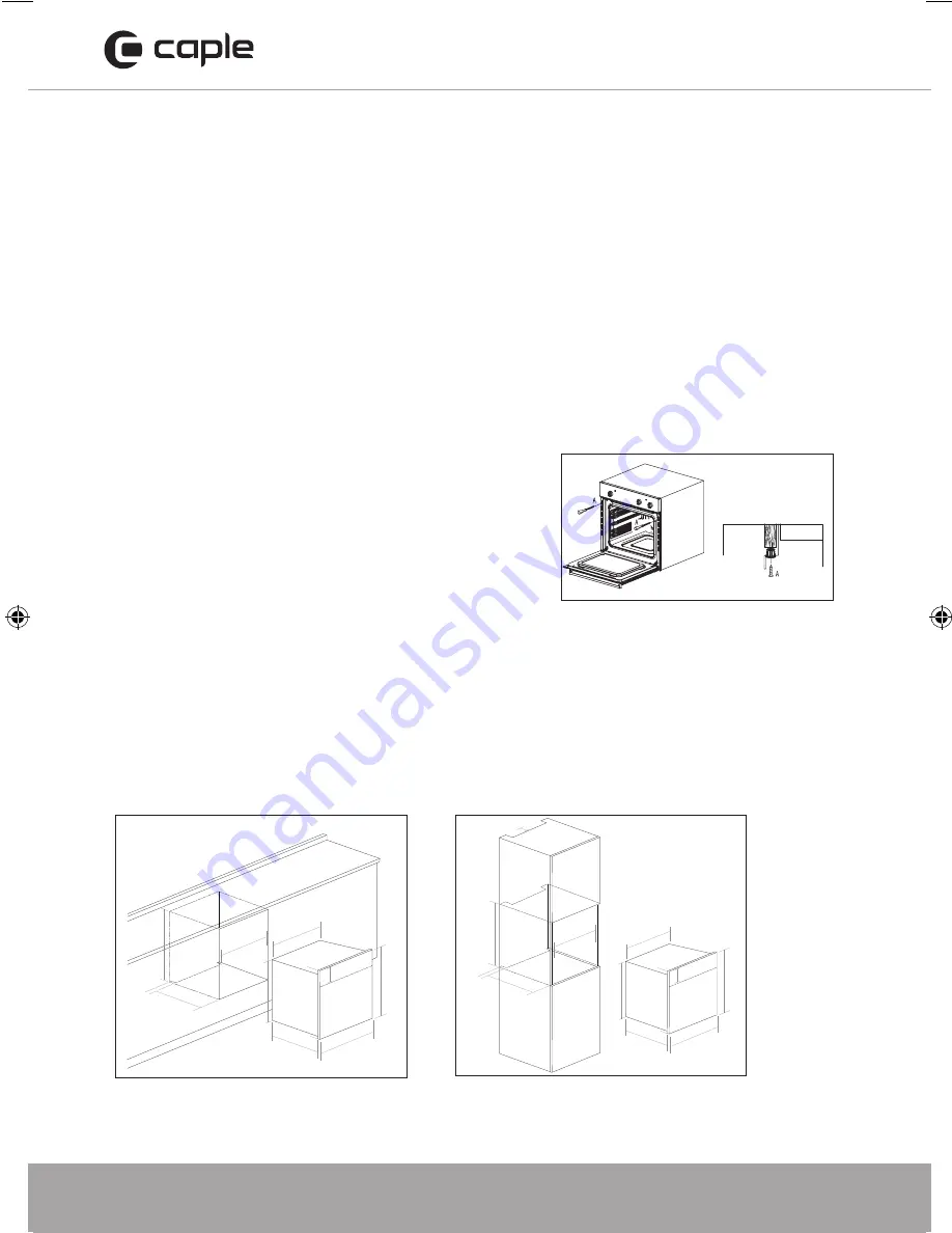 Caple C2401 Скачать руководство пользователя страница 12