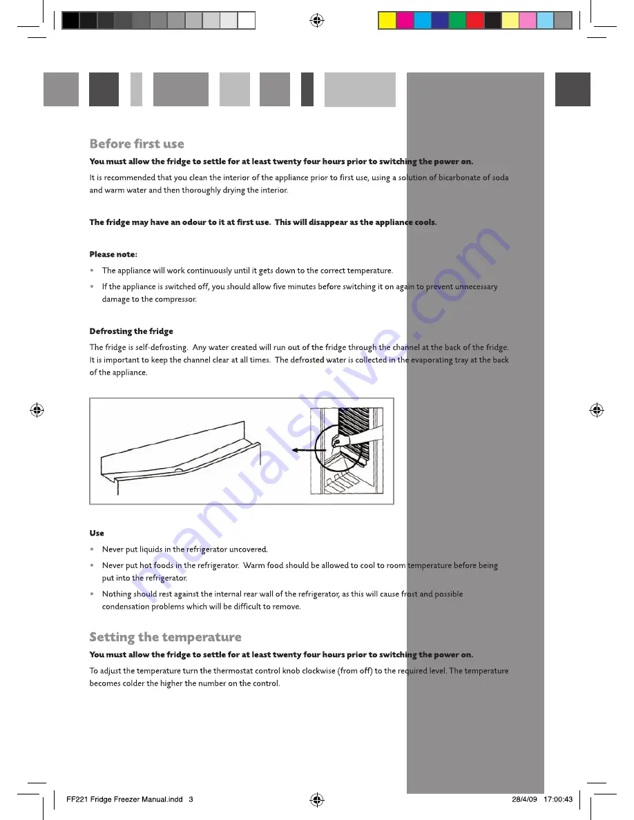 Caple RBL3 Instruction Manual Download Page 3