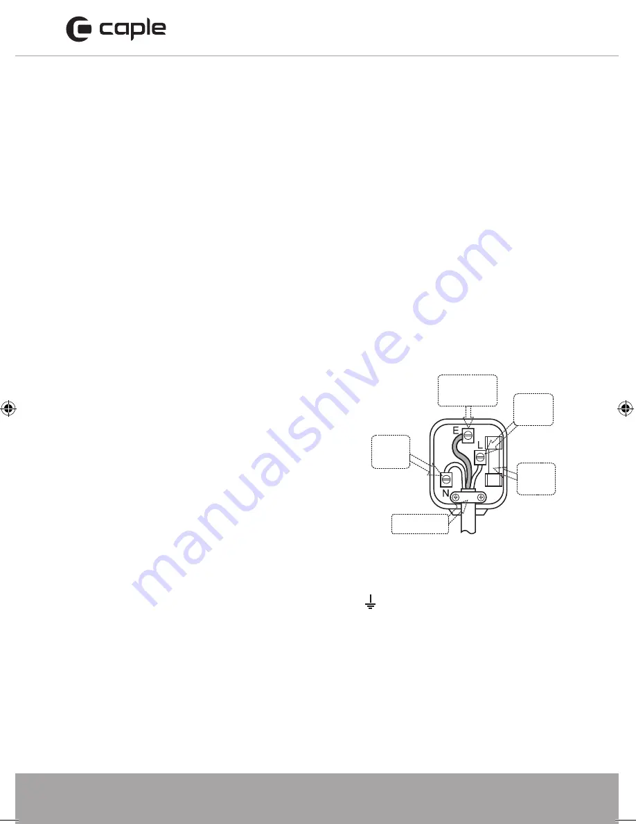 Caple RiL1795 Instruction Manual Download Page 10