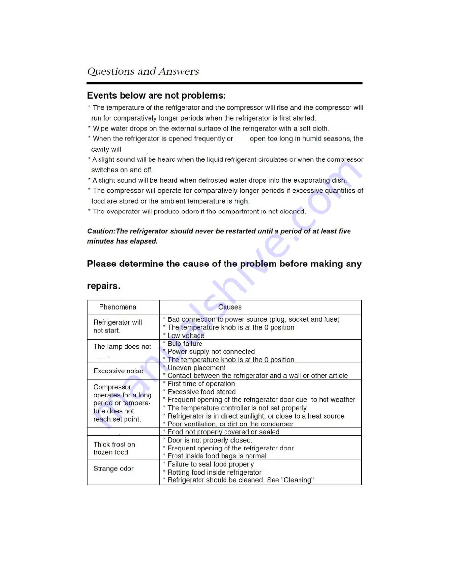 Caple RIR178 Instruction Manual Download Page 16