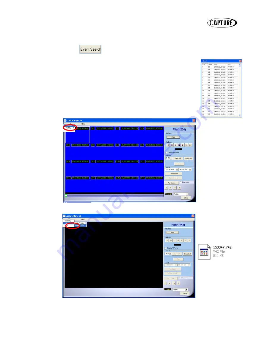 Capture CDR 0410VDE Скачать руководство пользователя страница 49