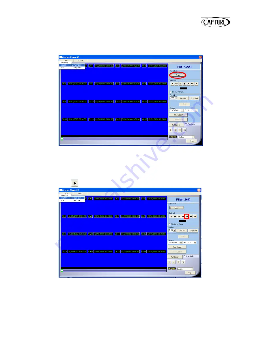 Capture CDR 0410VDE Скачать руководство пользователя страница 50