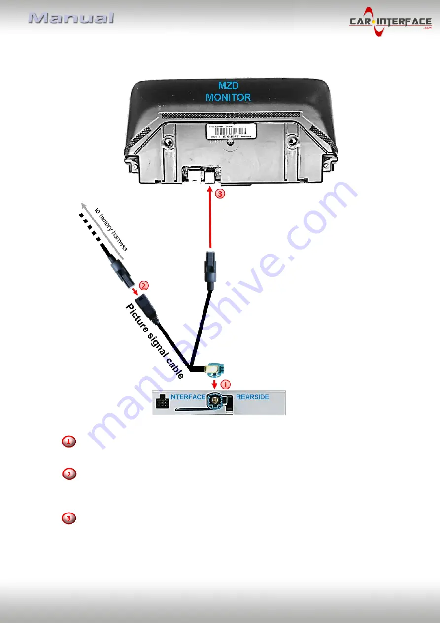 Car-Interface CI-RL2-MZD Скачать руководство пользователя страница 9