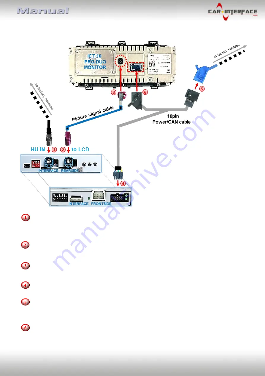 Car-Interface CI-RL4-LR17 Manual Download Page 11