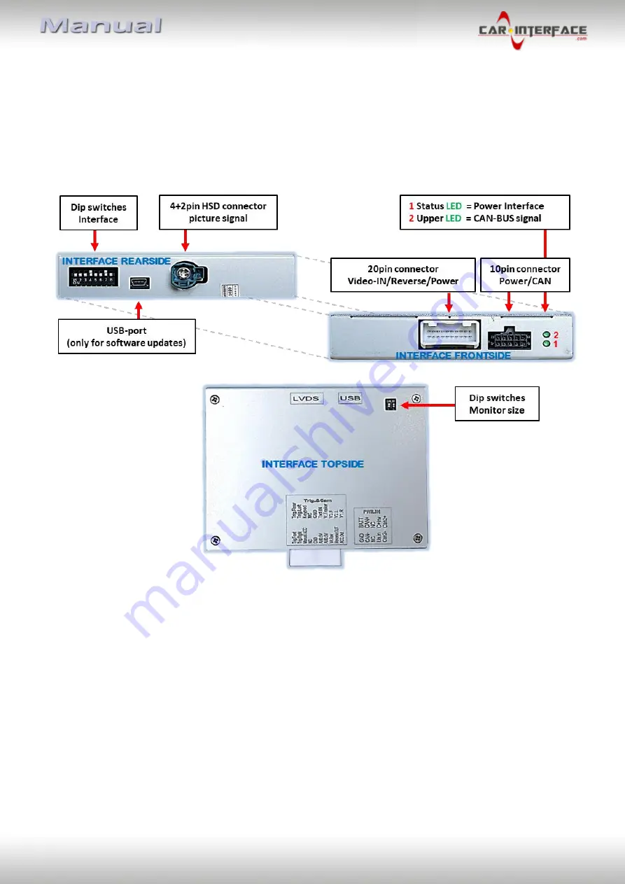 Car-Interface CI-RL4-NAC12 Скачать руководство пользователя страница 6