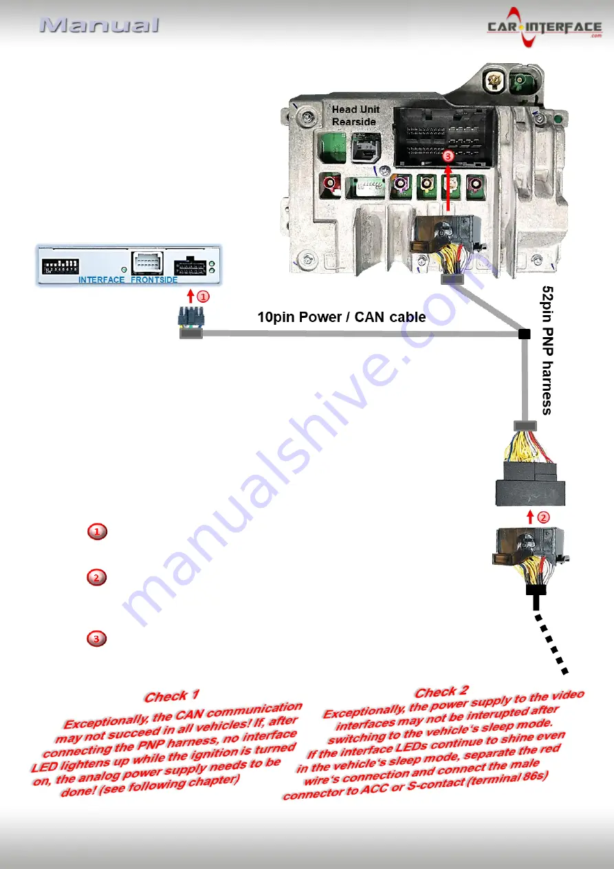 Car-Interface CI-RL4-UCON12 Manual Download Page 11