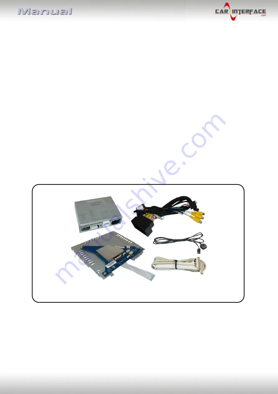 Car-Interface CI-UCON5N Manual Download Page 3