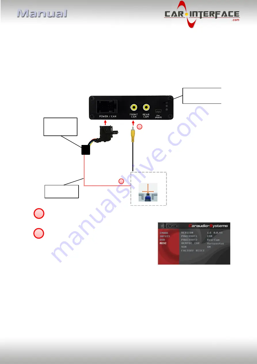 Car-Interface CI-V5-CIC-F-PNP Manual Download Page 11