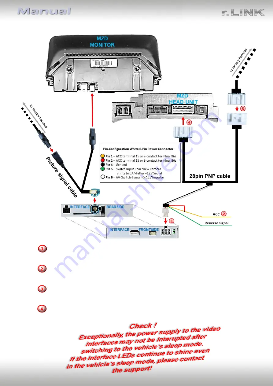 Car-Interface CI-VL2-124SPY Quick Start Manual Download Page 8