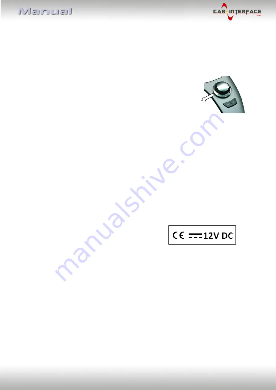 Car-Interface CI-VL2-CCC Manual Download Page 9