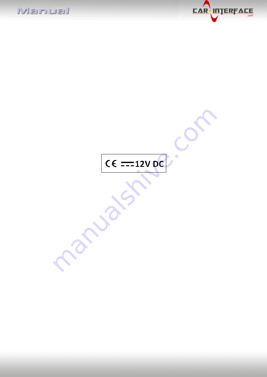 Car-Interface r.LiNK CI-RL2-N900 Manual Download Page 15