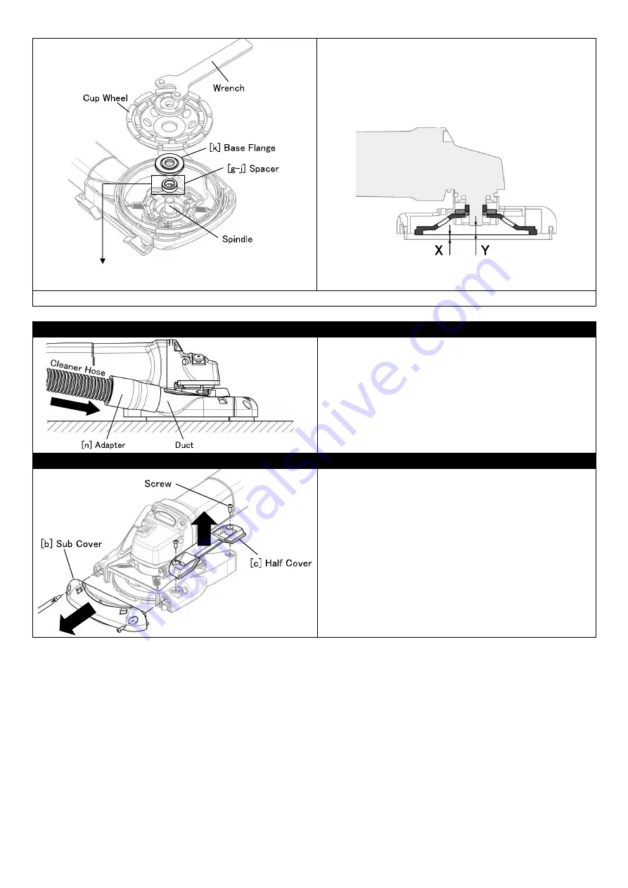 Carat Dustcatch 125 Grinding Instruction Manual Download Page 10