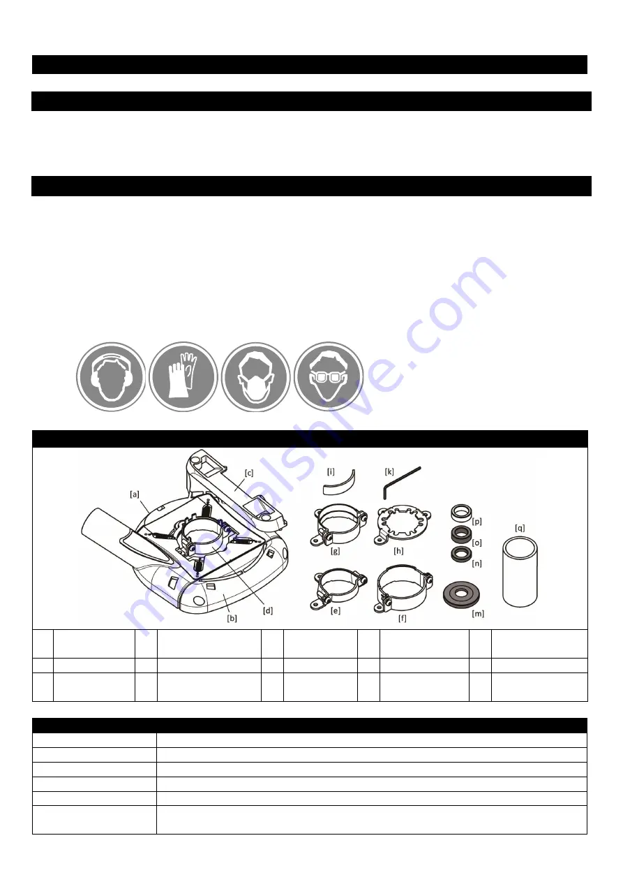 Carat Dustcatch 125 Grinding Instruction Manual Download Page 11