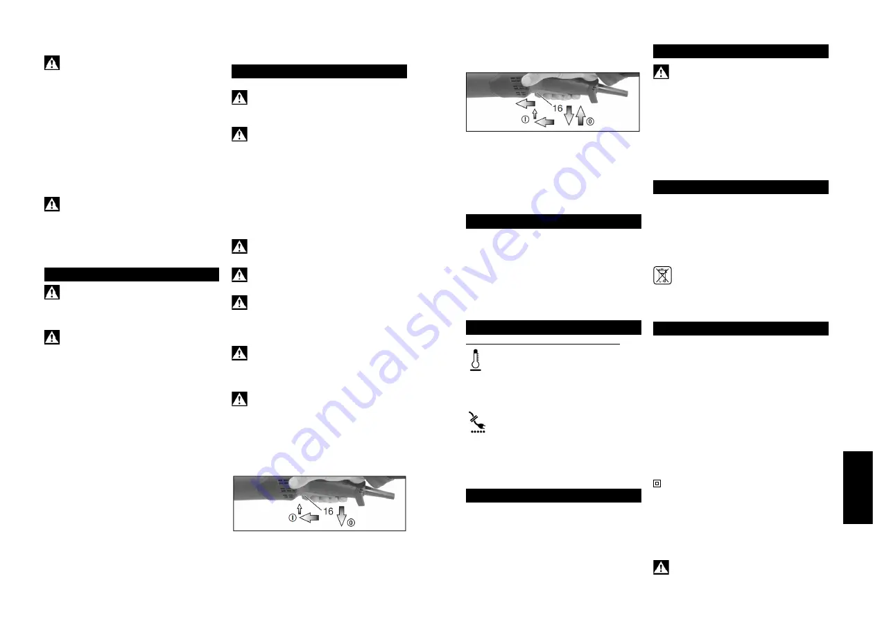 Carat DUSTEC RG-125 Instructions For Use Manual Download Page 21