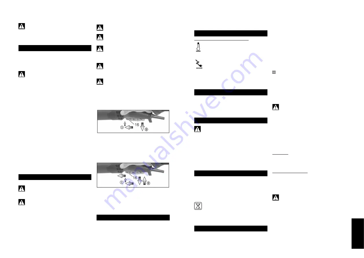 Carat DUSTEC RG-125 Instructions For Use Manual Download Page 24