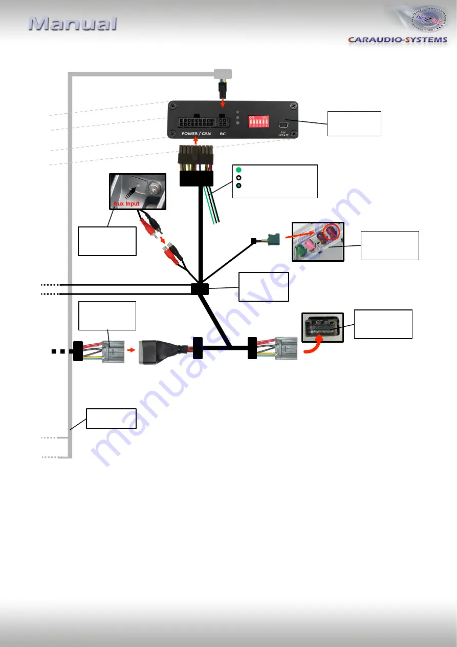 Caraudio-Systems c.LOGiC C4-LR12-NC Manual Download Page 6