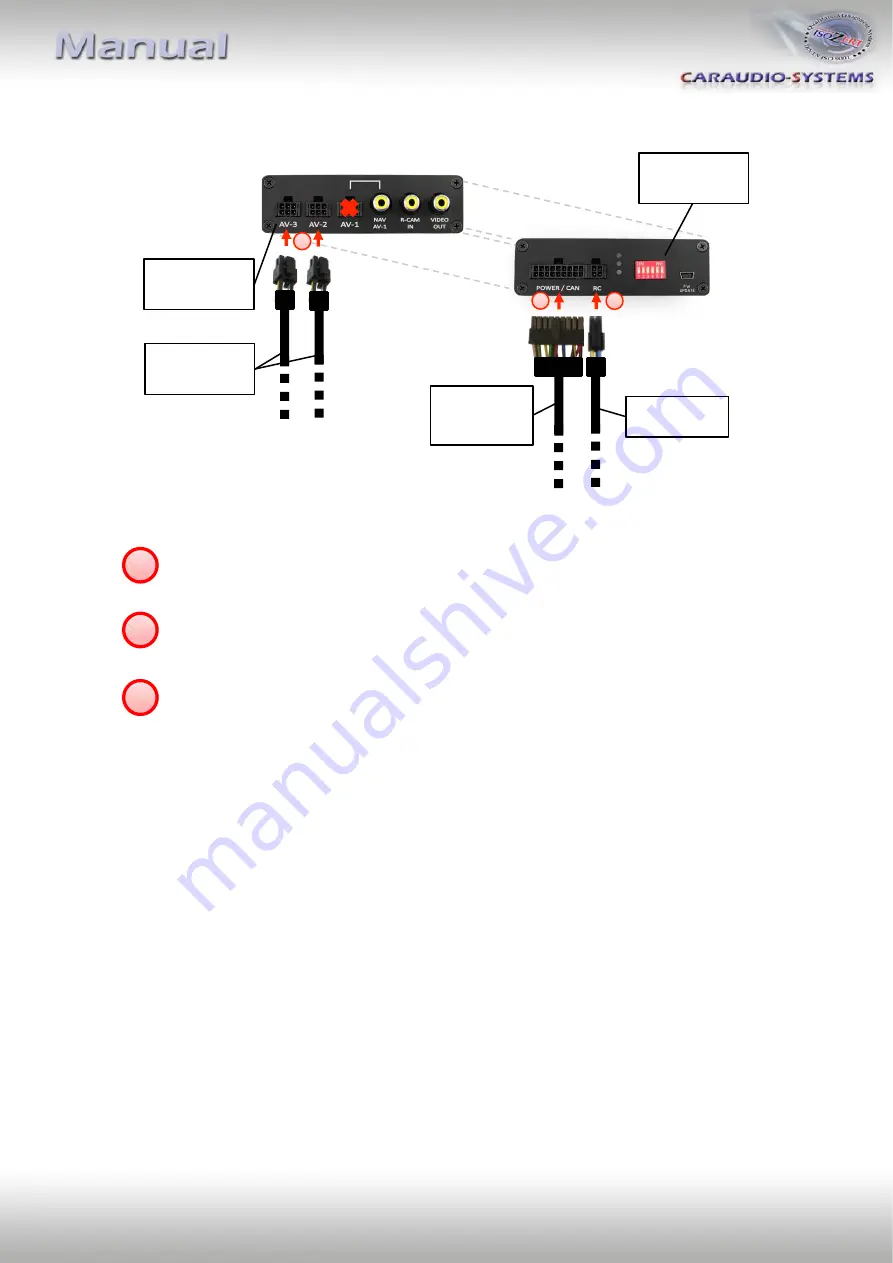 Caraudio-Systems c.LOGiC C4-LR12-NC Manual Download Page 7