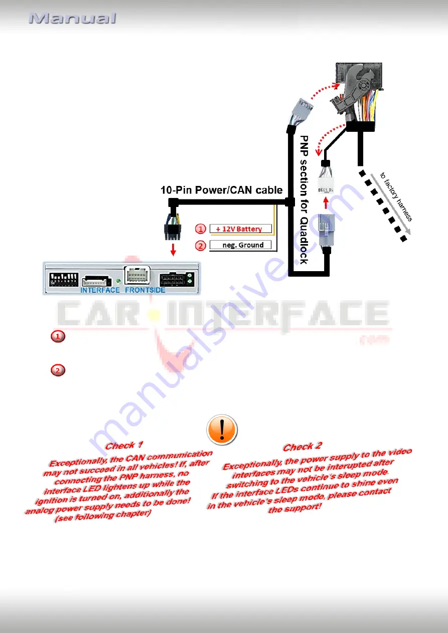 Caraudio-Systems CI-RL4-MIB101 Manual Download Page 14