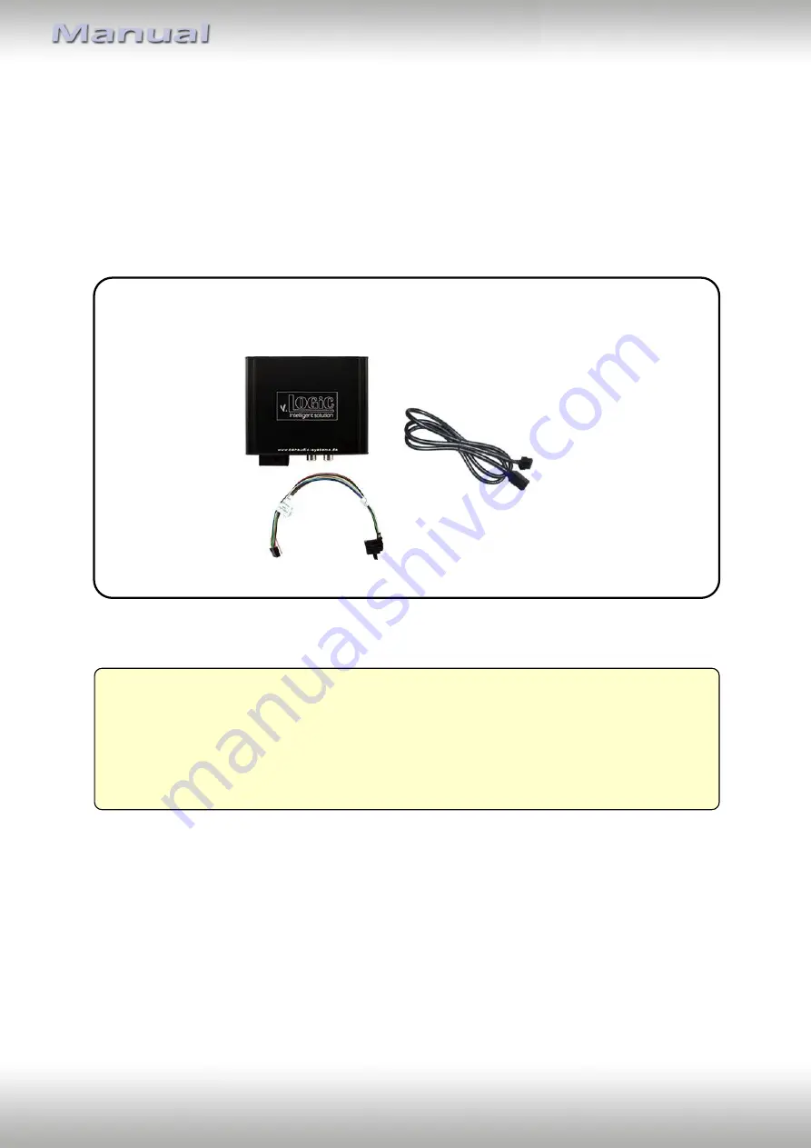 Caraudio-Systems v.LOGiC Intelligent Solution V5-CCC Manual Download Page 5