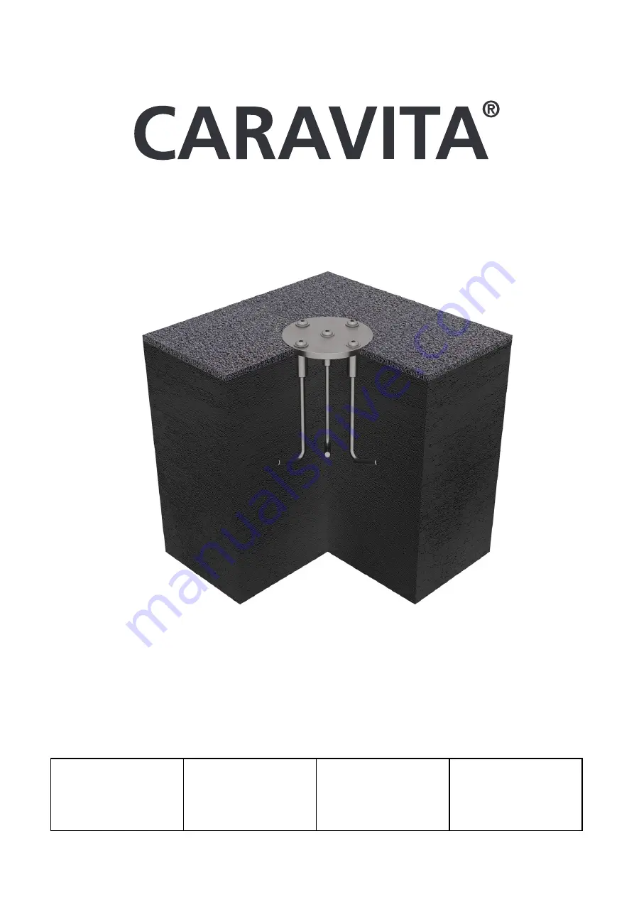 CARAVITA BBK Handling Instructions Manual Download Page 1