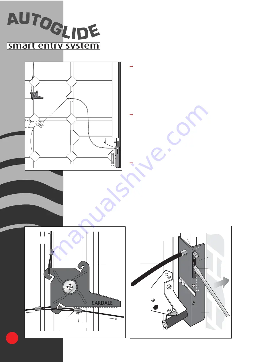 Cardale AUTOGLIDE Скачать руководство пользователя страница 12