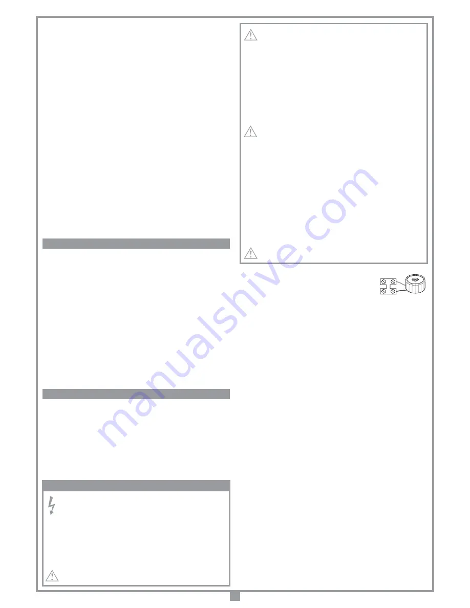 Cardin Elettronica BL1924ASW Manual Download Page 26