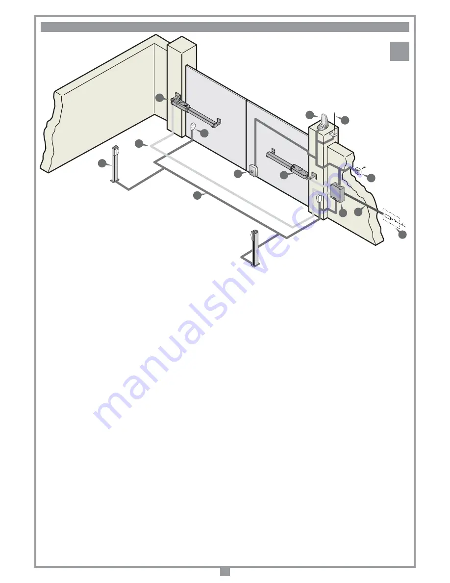 Cardin Elettronica BL224ESB Instruction Manual Download Page 2