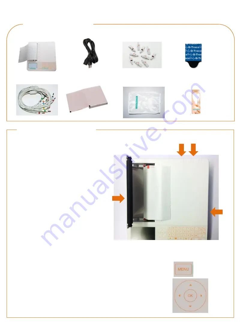 Cardioline ar2100view Quick Reference Manual Download Page 1