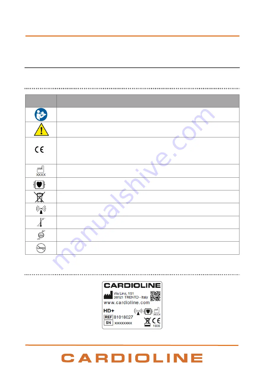 Cardioline HD+ User Manual Download Page 17