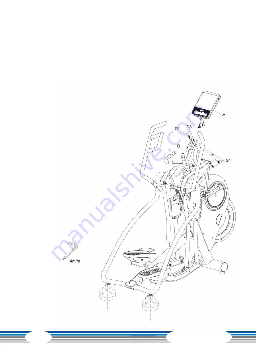 CARDIOSTRONG CST-EX80-T-3 Assembly And Operating Instructions Manual Download Page 20