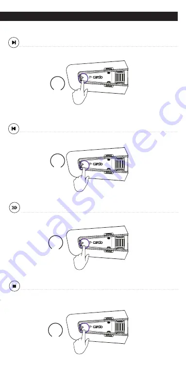 Cardo Systems Packtalk NEO Pocket Manual Download Page 9