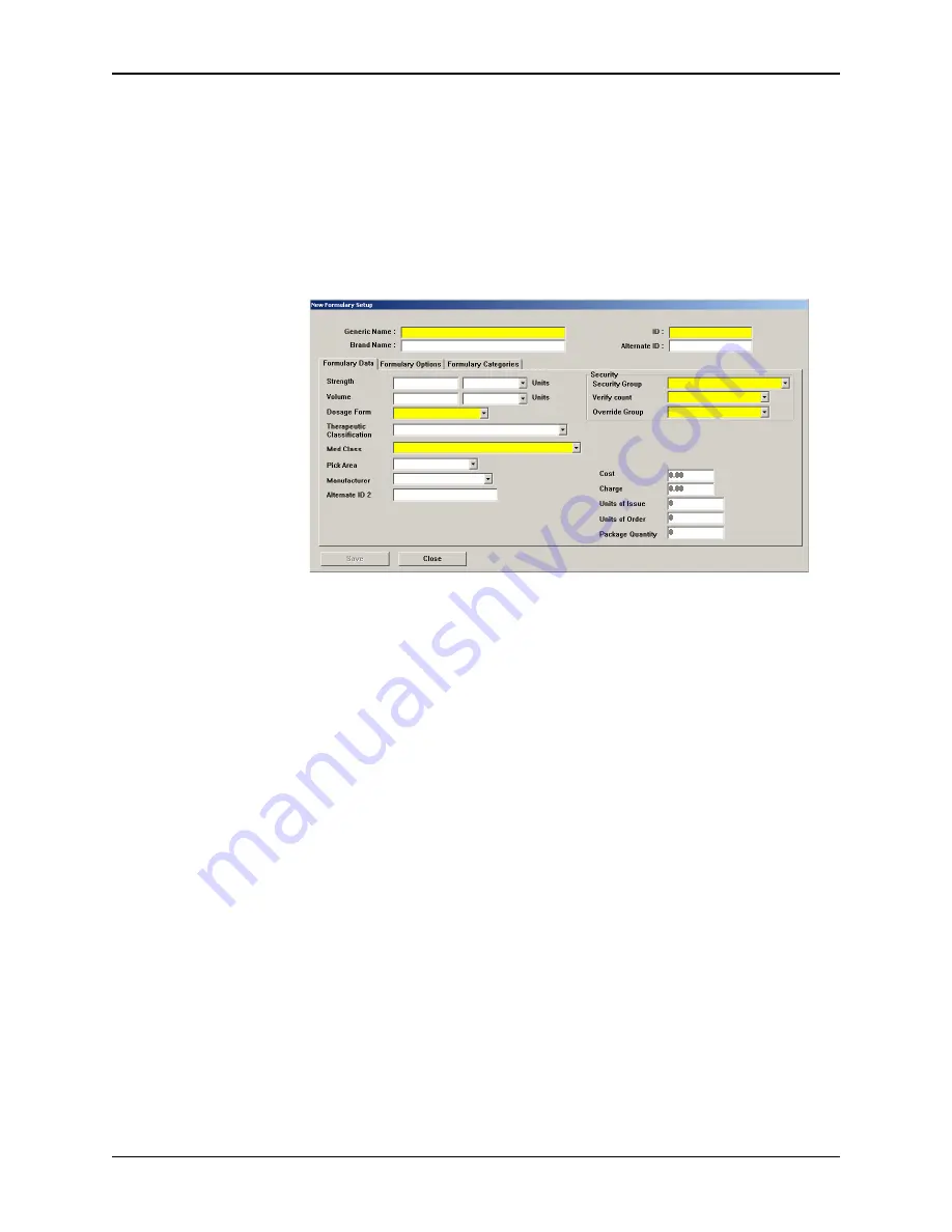 CareFusion Pyxis MedStation 4000 User Manual Download Page 50