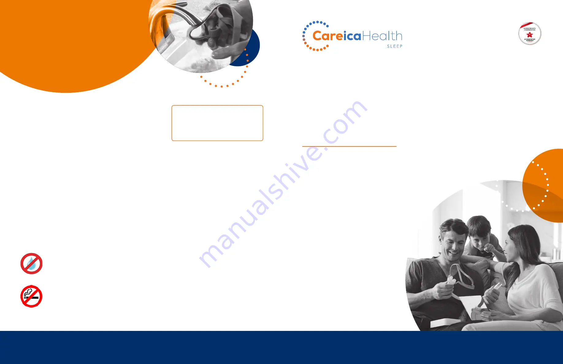 CareicaHealth Auto-CPAP Quick Start Manual Download Page 1