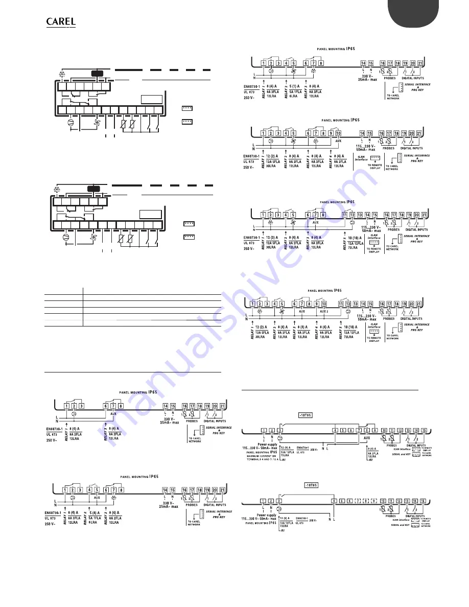 Carel easy small wide User Manual Download Page 13