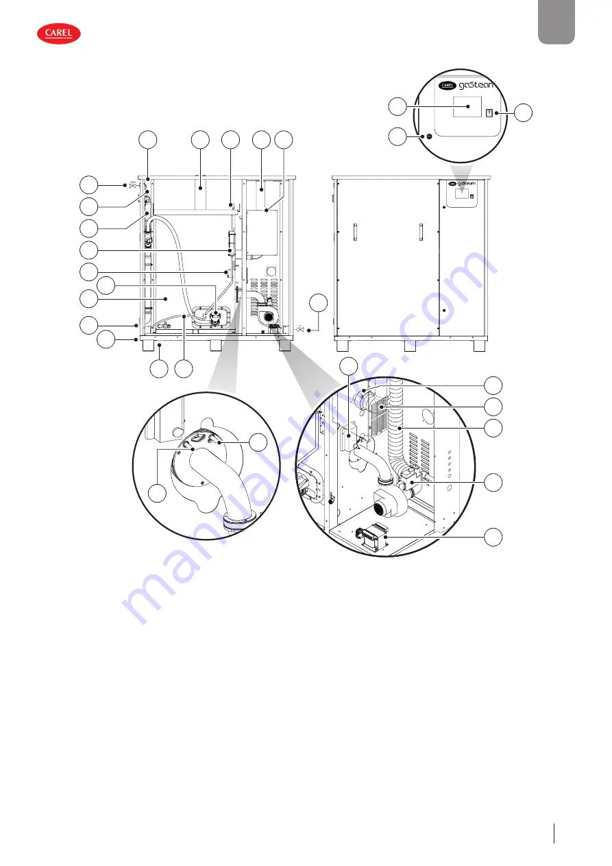 Carel gaSteam-UG User Manual Download Page 11