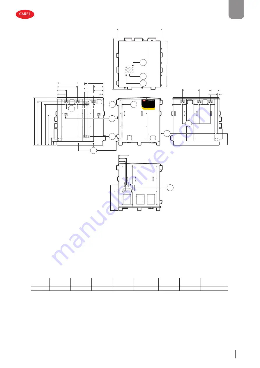 Carel gaSteam-UG User Manual Download Page 17