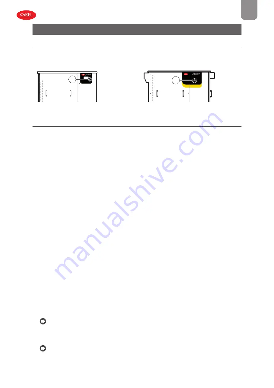 Carel gaSteam-UG User Manual Download Page 55