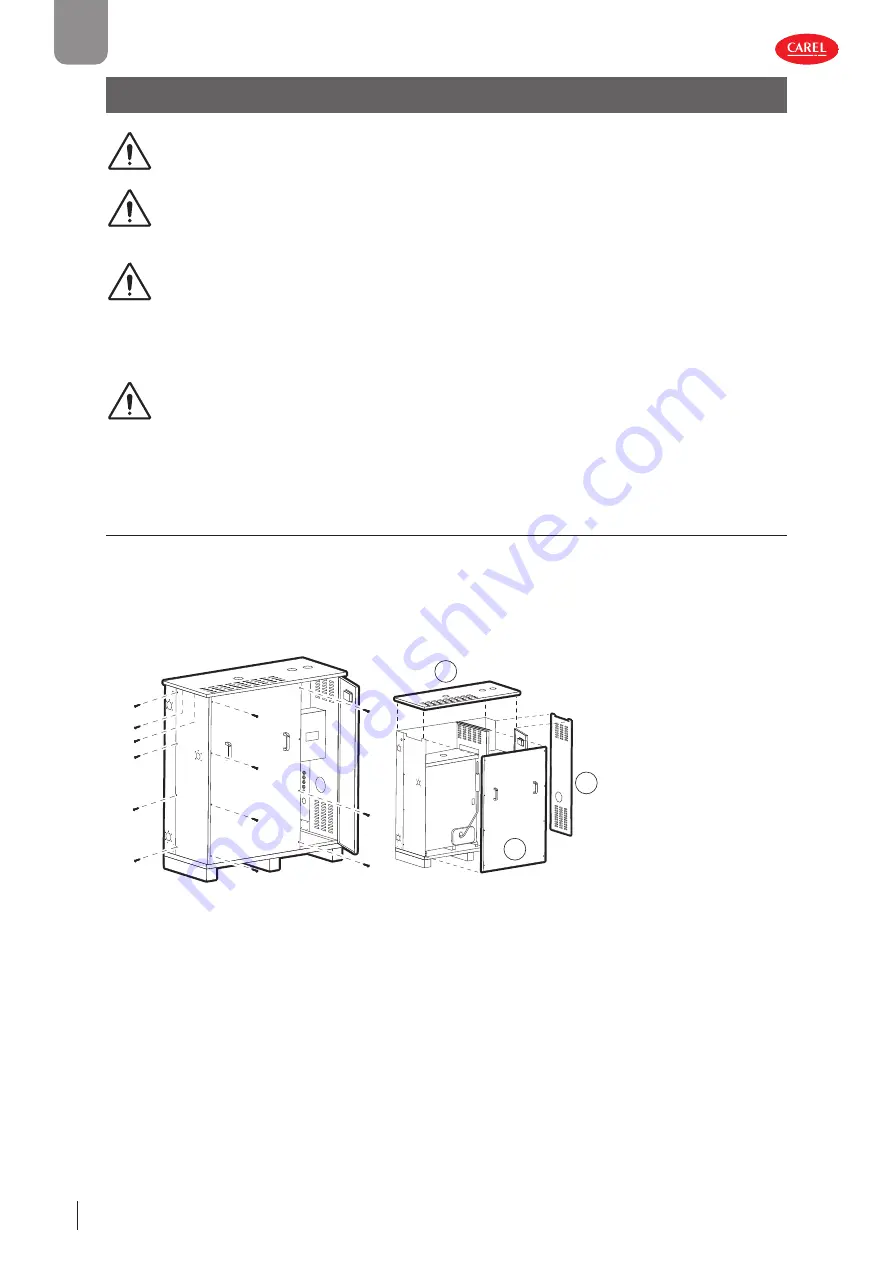 Carel gaSteam-UG User Manual Download Page 112