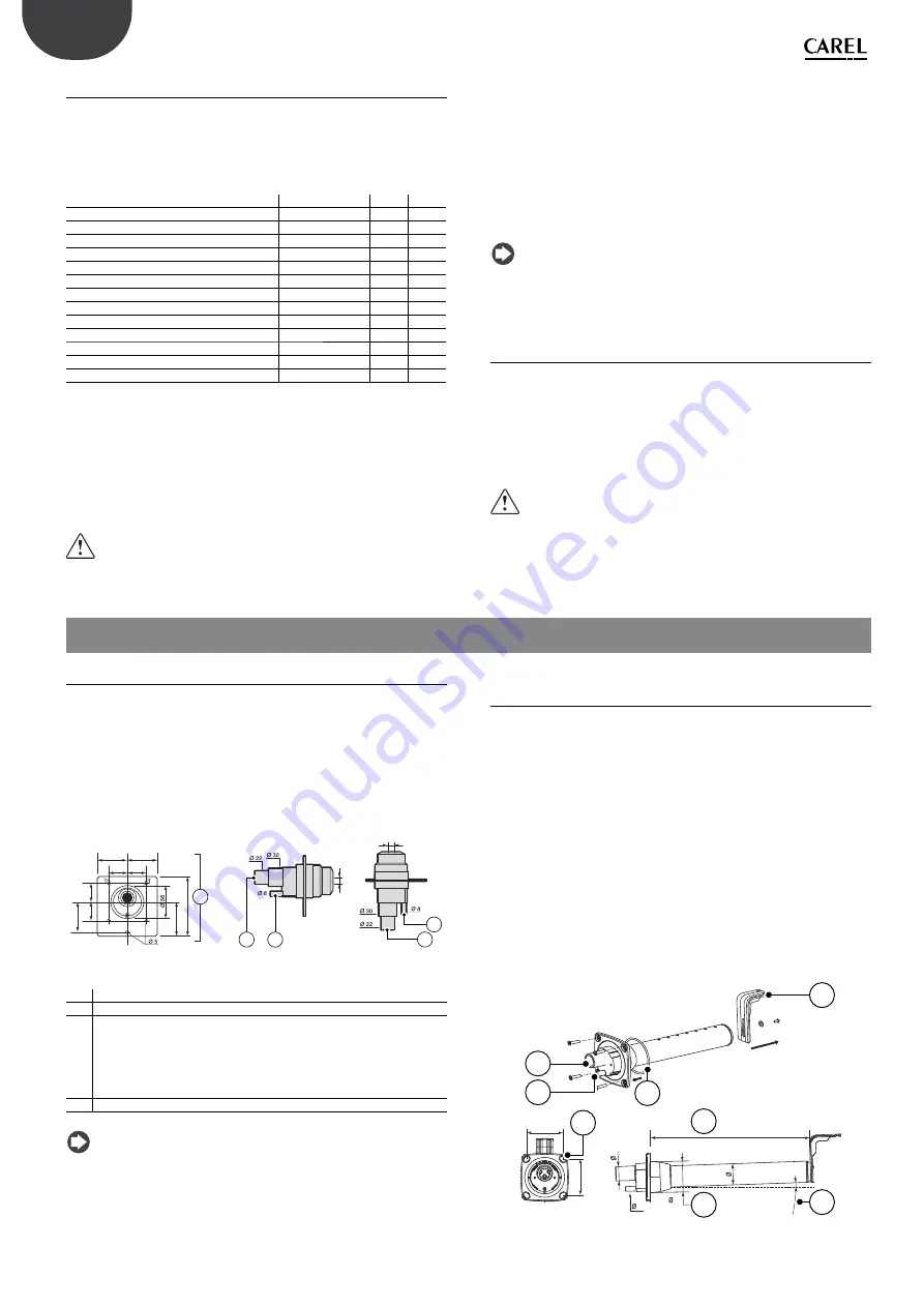 Carel HeaterSteam 4 UR002 User Manual Download Page 14