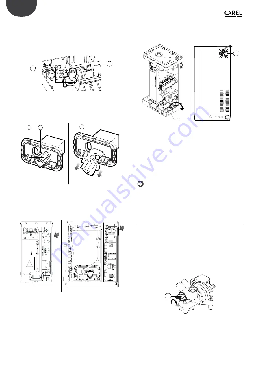 Carel HeaterSteam 4 UR002 User Manual Download Page 70