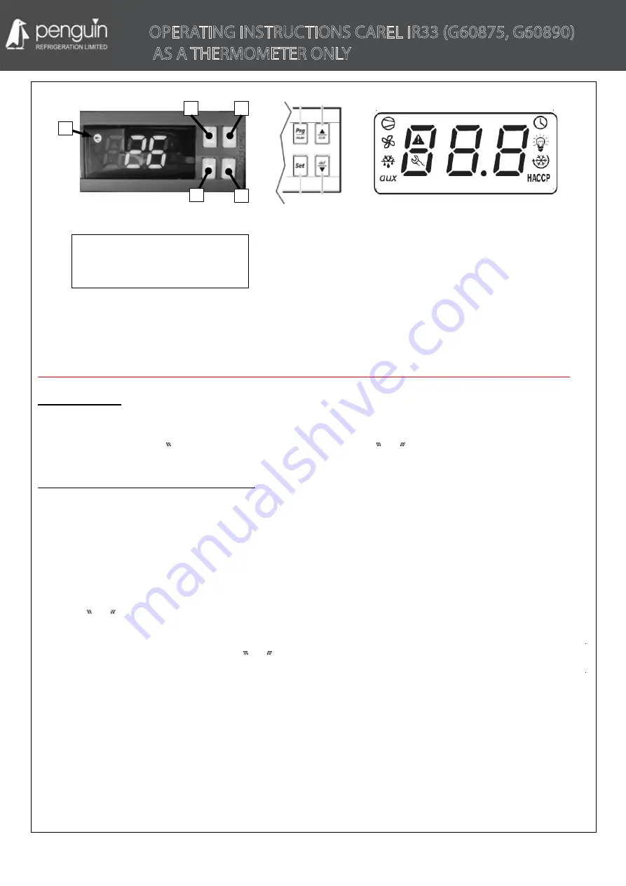 Carel ir33 smart Operating Instructions Download Page 1